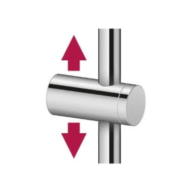 barre de douche réglable