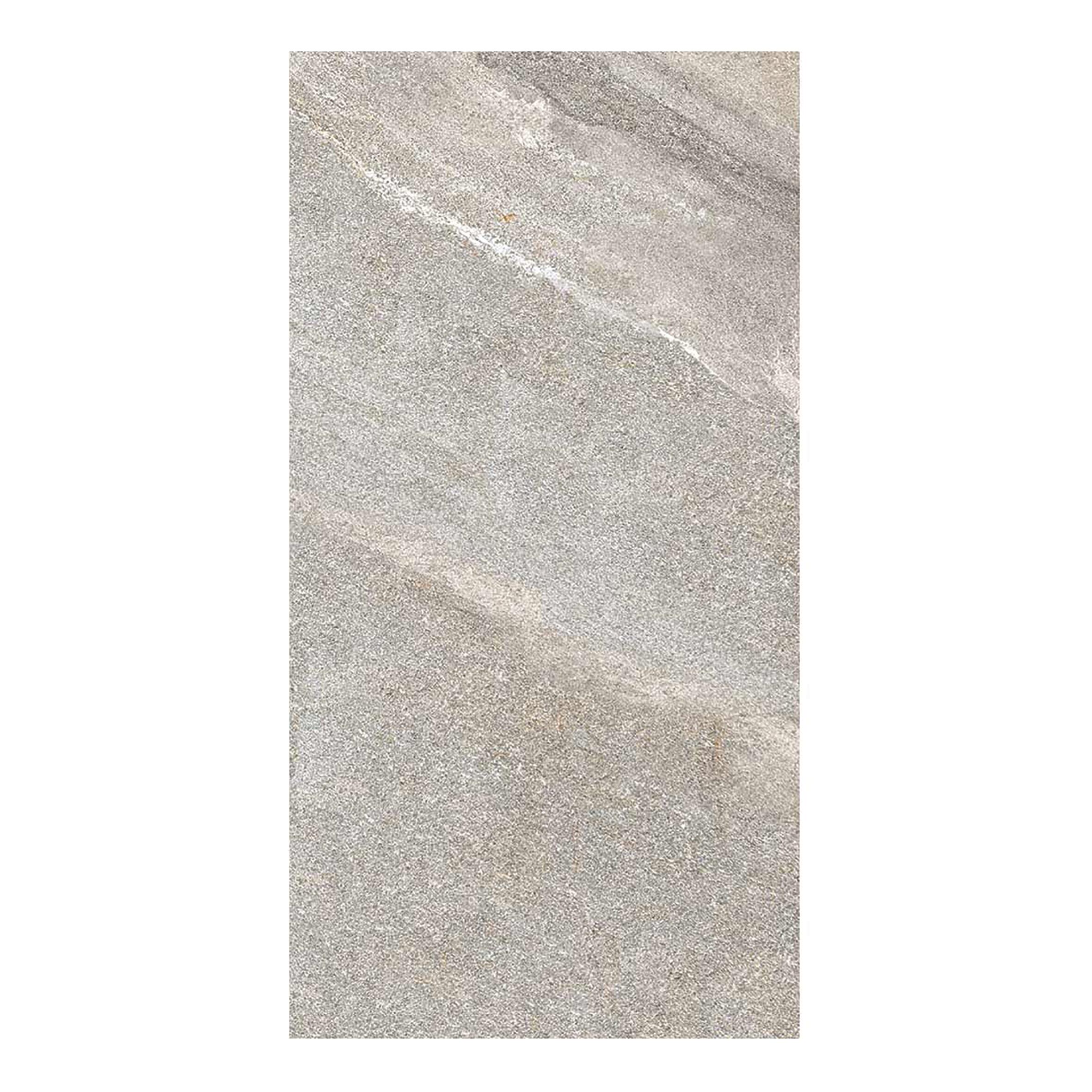 Lastra di cemento Etna in gres naturale grigio L 80 x L 40 cm, spessore 20 mm - 12