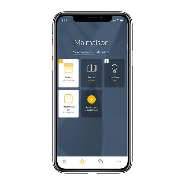 application mobile taHoma switch
