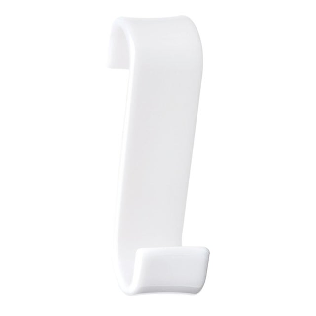 Gancio da appendere SENSEA Square in polipropilene bianco lucido, max 8 Kg