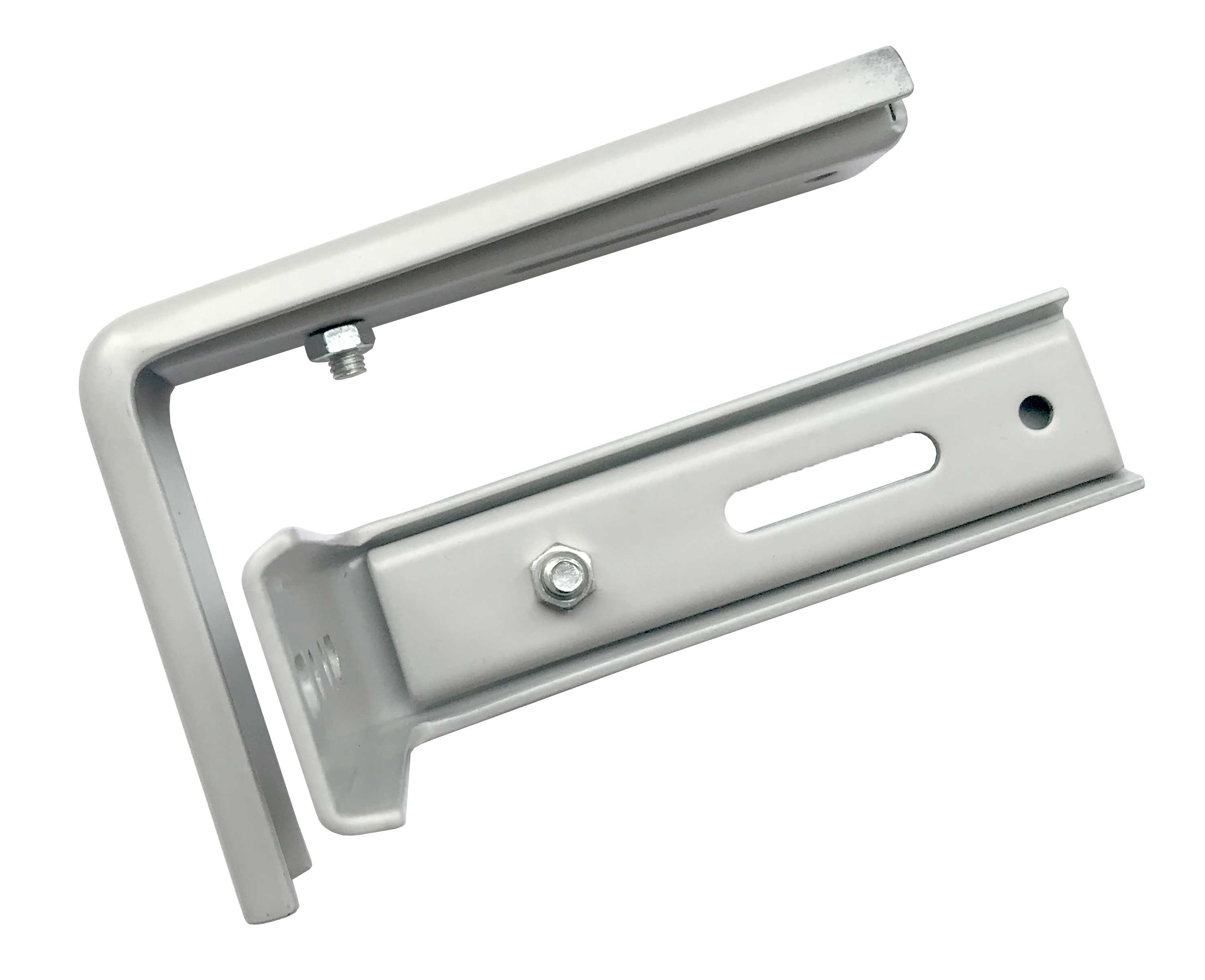 Lot de 2 équerres murales 6 à 16cm INSPIRE gris pour store enrouleur - 3