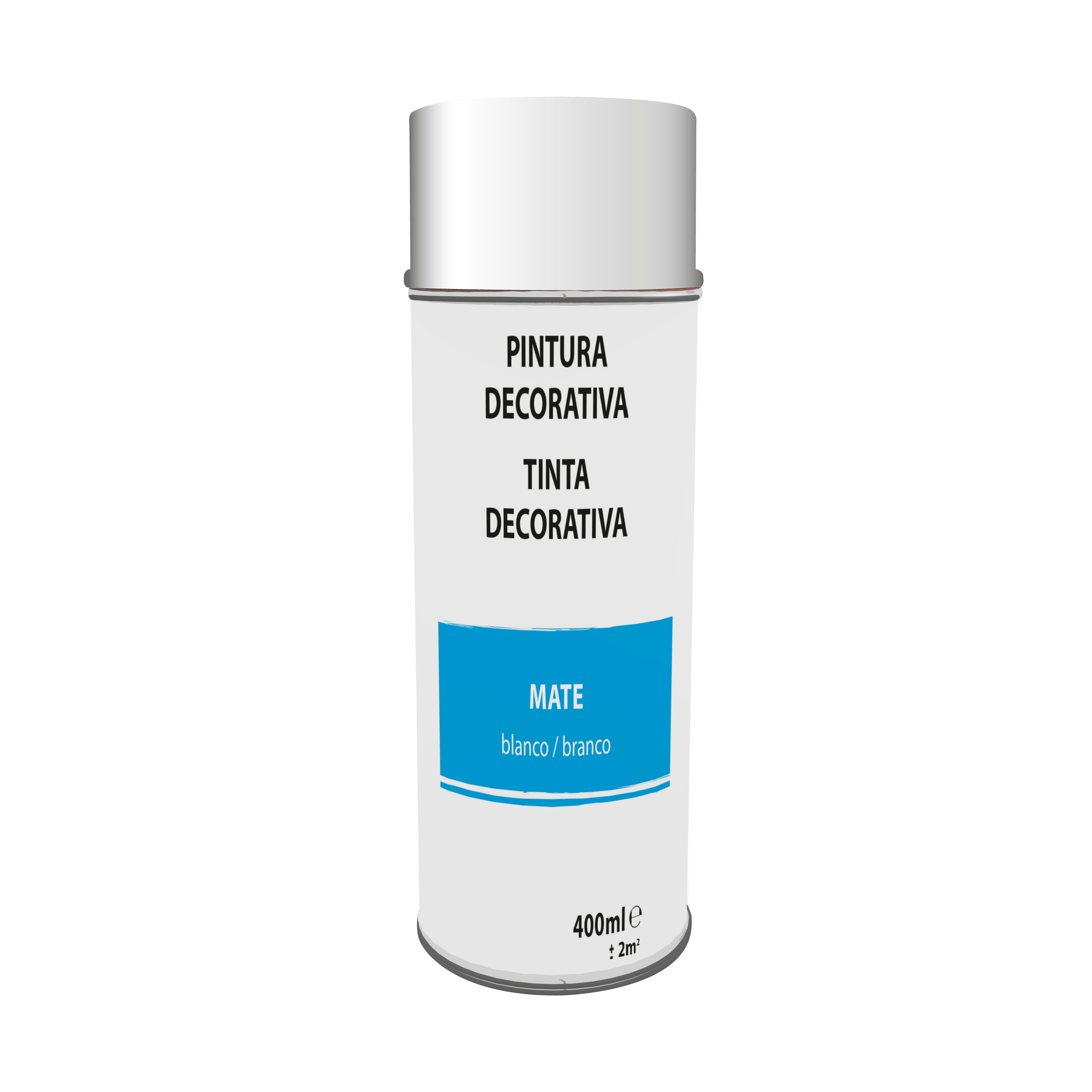 Spray multisuperficies Luxens mate 400ml branco - 2
