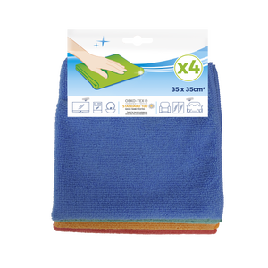 Douceur D'Int&eacute;rieur Asciugamano Tondo Suzette - Diametro 60cm, Spugna Ricamata, 100% Cotone