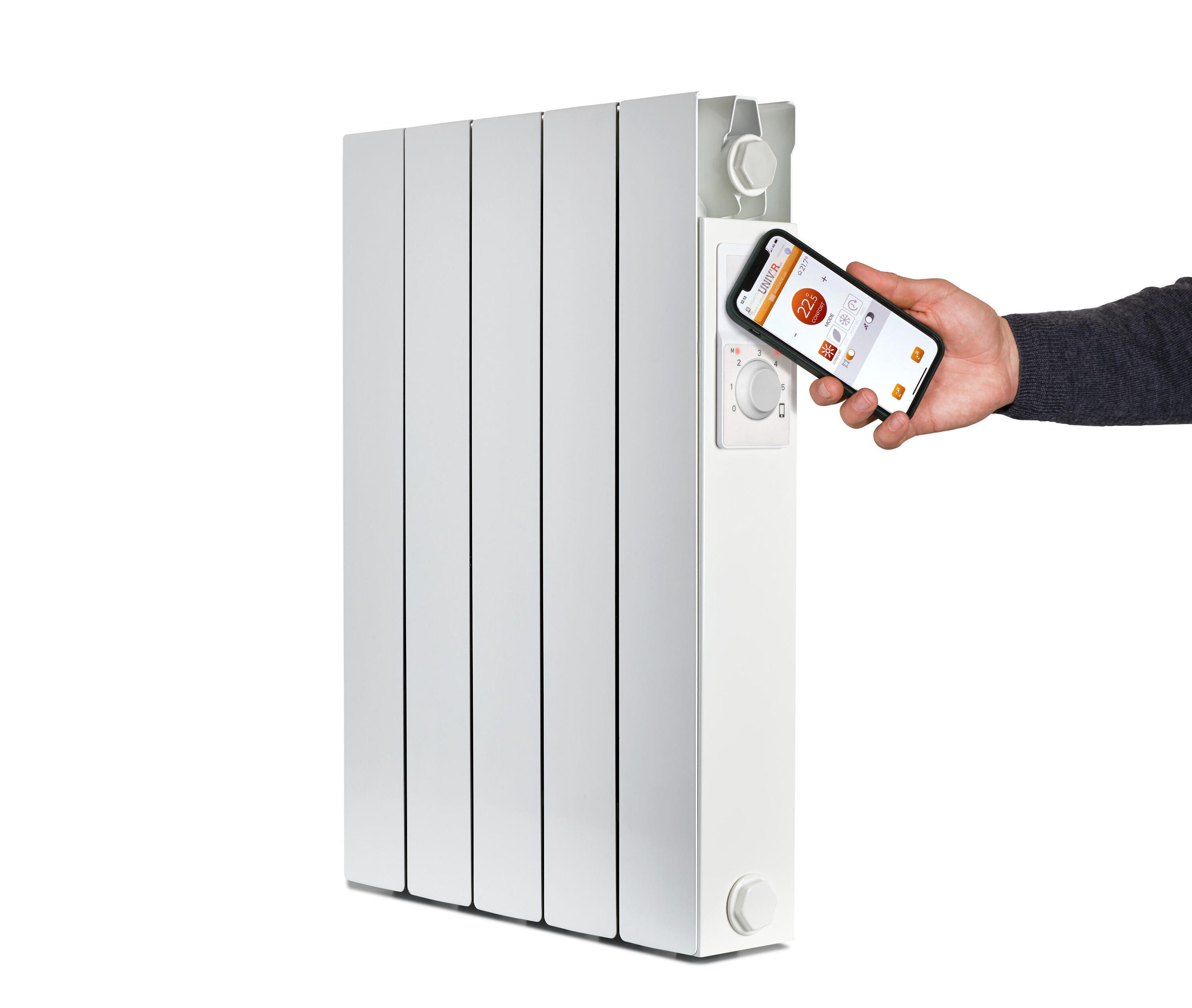 Radiateur aluminium electrique a inertie fluide 1000w - Expédition 24/48h Radiateur aluminium electrique a inertie fluide 1000w - Expédition 24/48h