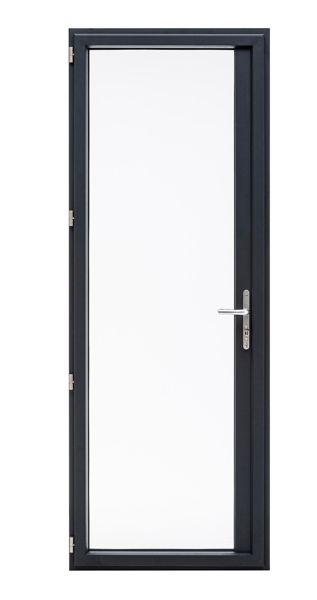Porte-fenêtre alu Essentiel H.205xl.80cm 1 vantail tirant gauche gris anthracite - 6