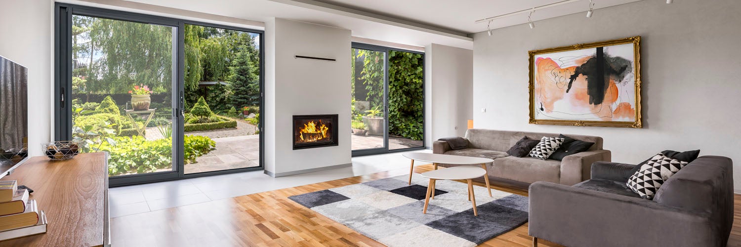 Baie coulissante aluminium 215x210 gris anthracite Essentiel - 2