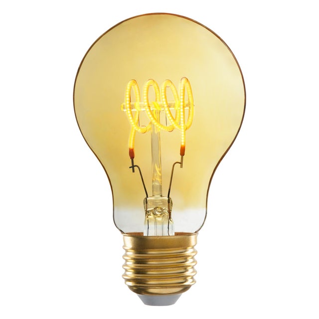 Ampoule led à filament décoratif E27, 400Lm = 35W, blanc très chaud, LEXMAN