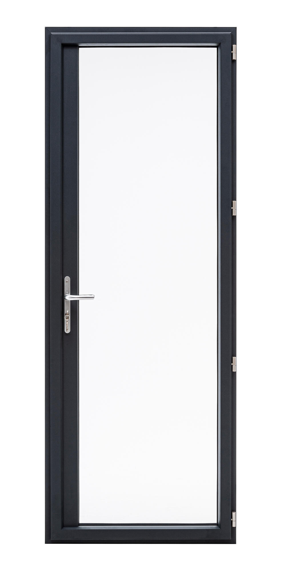 Porte-fenêtre alu Essentiel H.205xl.80cm 1 vantail tirant droit gris anthracite - 8