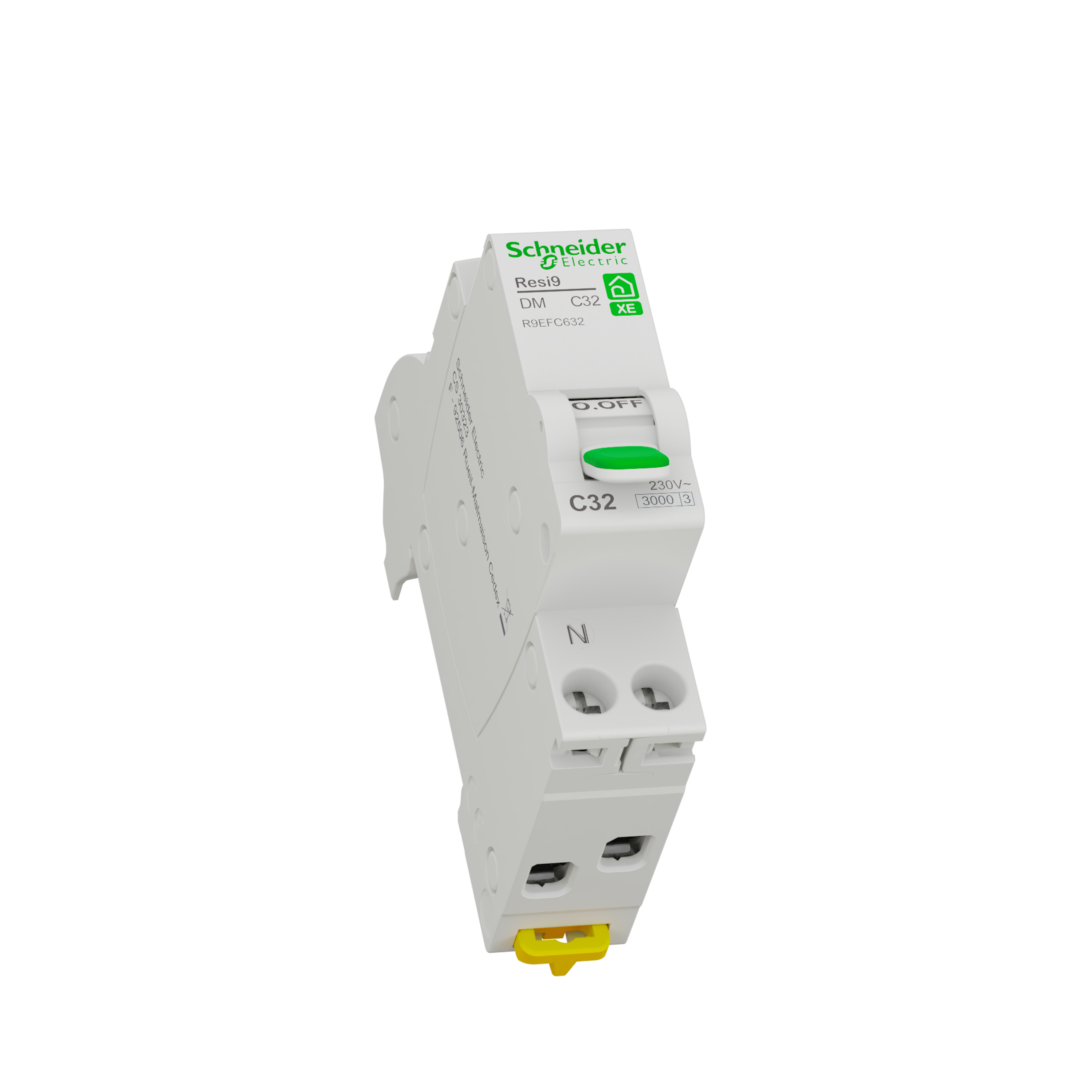 Disjoncteur modulaire 32A courbe C Resi9 XE, SCHNEIDER ELECTRIC - 4