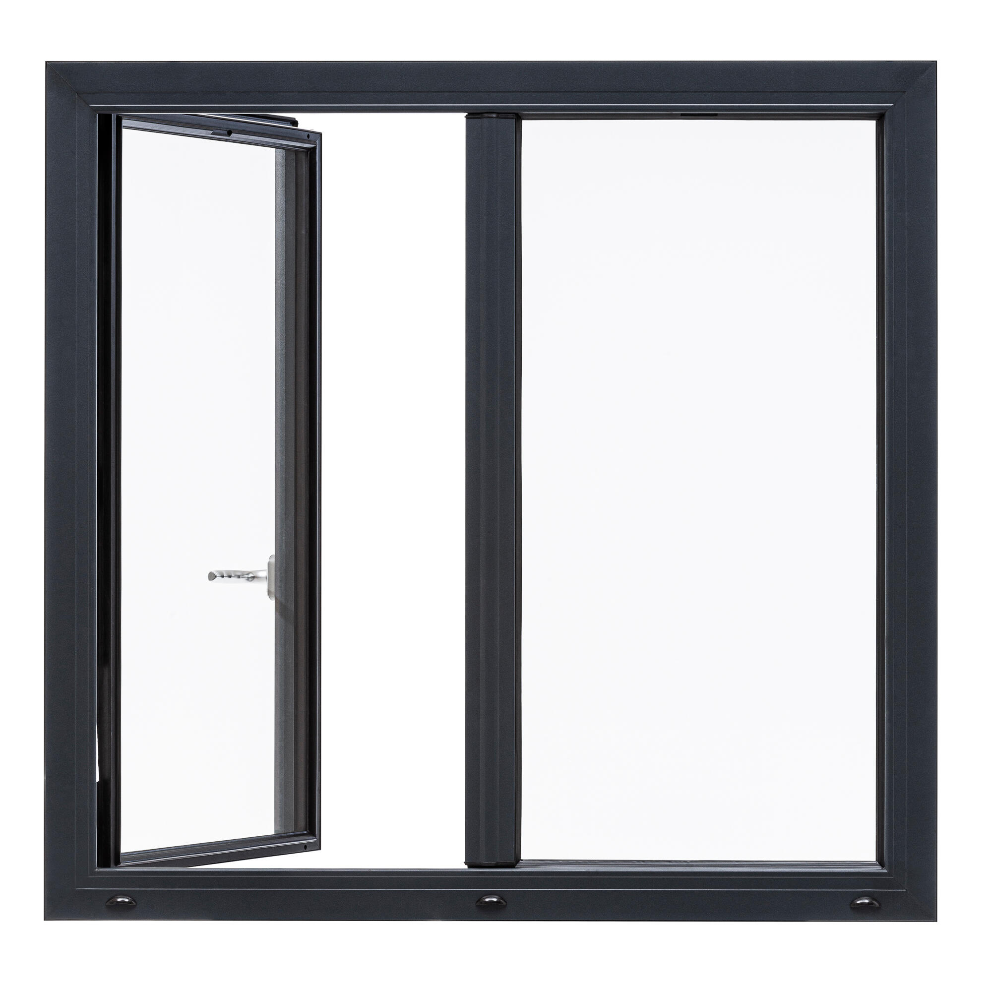 Fenêtre alu Essentiel H.95xl.100cm 2 vantaux gris anthracite - 7
