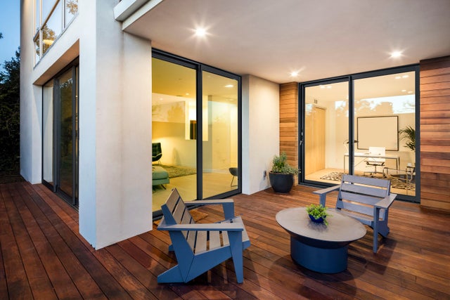 Baie coulissante aluminium 215x210 gris anthracite Essentiel