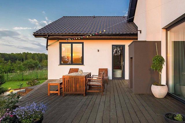 Porte fenêtre alu Essentiel H.205xl.90cm 1 vantail tirant droit gris anthracite