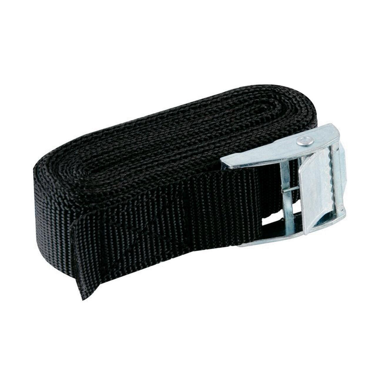 Lot de 2 sangles avec boucle came à griffes STANDERS l.25.0 mm x  L.2.5 m - 3