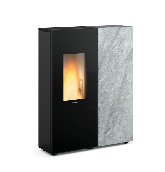Poêle à granulés EXTRAFLAME Sharon plus pierre 10 kW