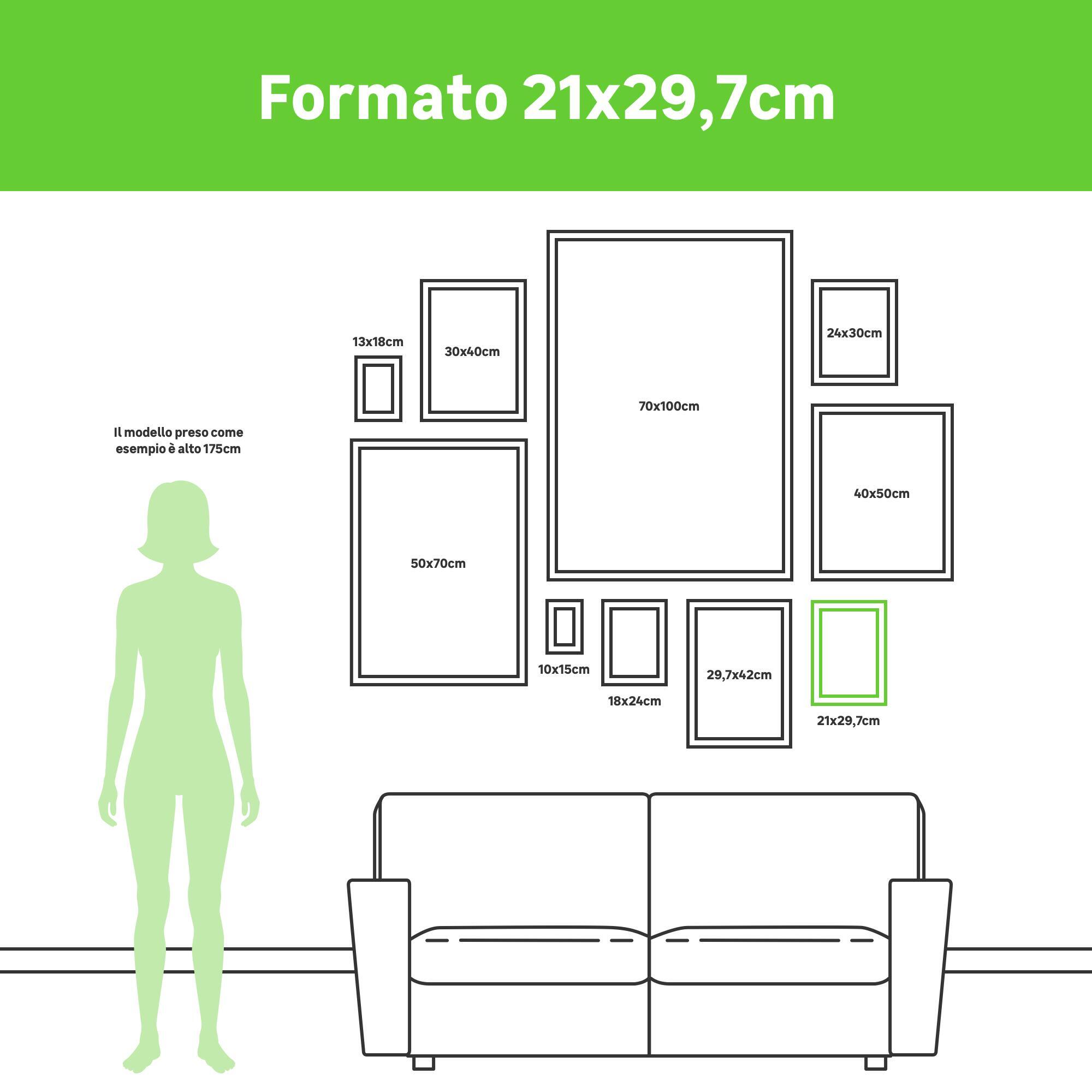 Moldura 23X27,9 cm madeira natural Inspire - 8