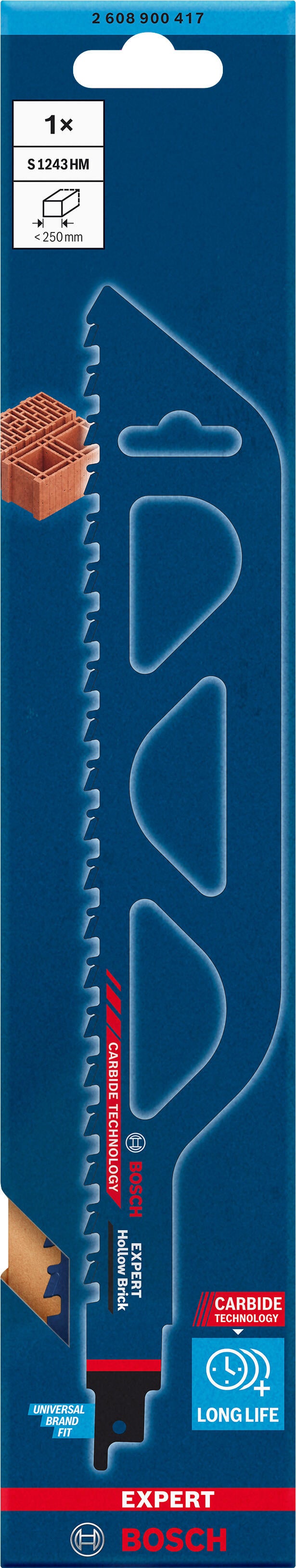 LSSABRE EXP.CARBURE BRIQUE 300MM S1243HM