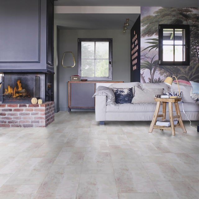 Dalle PVC clipsable intenso GERFLOR Senso premium clic 3 gotha clear pierre