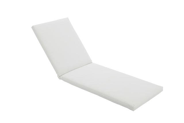 Coussin Chaise Longue Jardin 48x155cm - Rembourrage Épais Coton Pour Transat Et Bain De Soleil