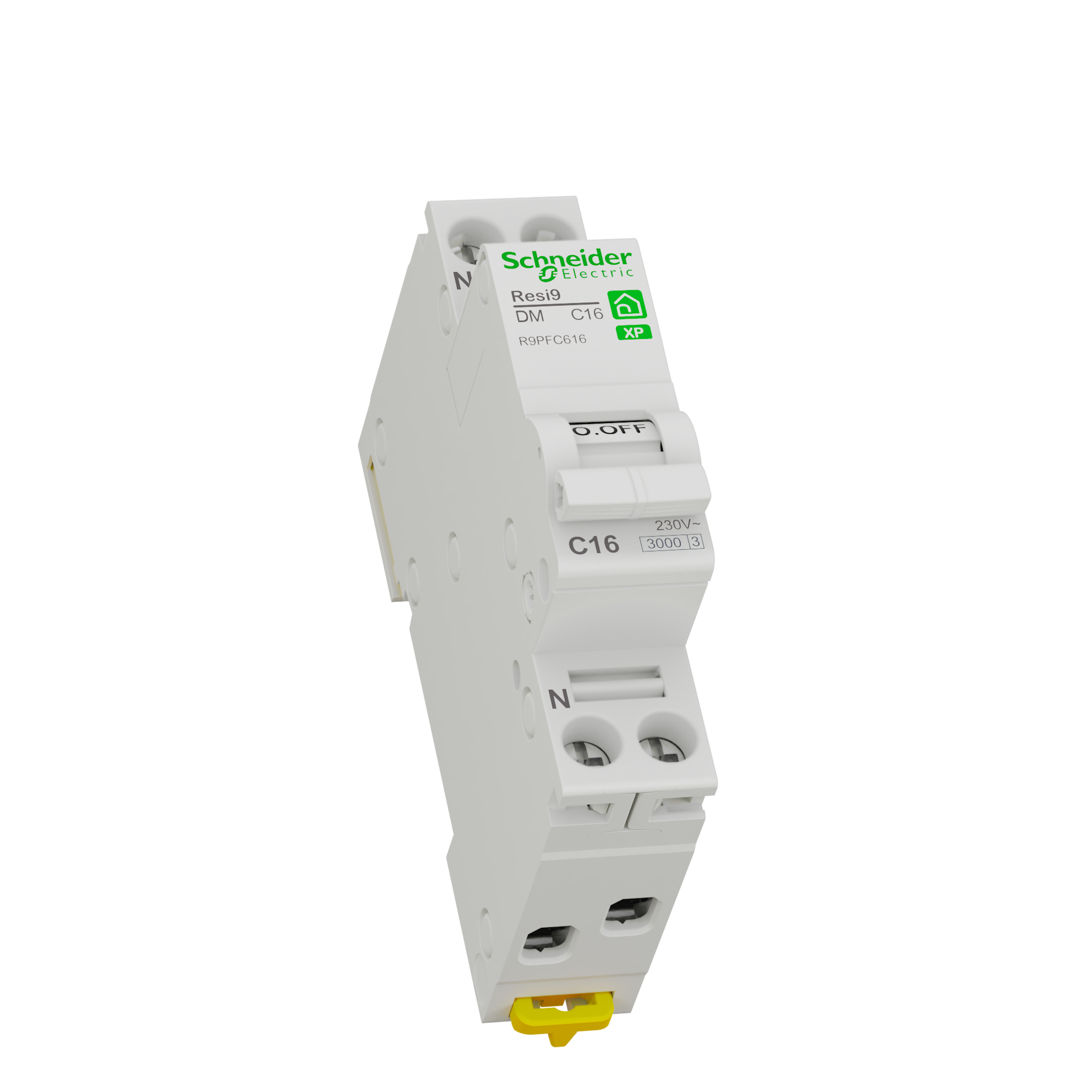 Disjoncteur modulaire 16A courbe C Resi9 XP, SCHNEIDER ELECTRIC - 7