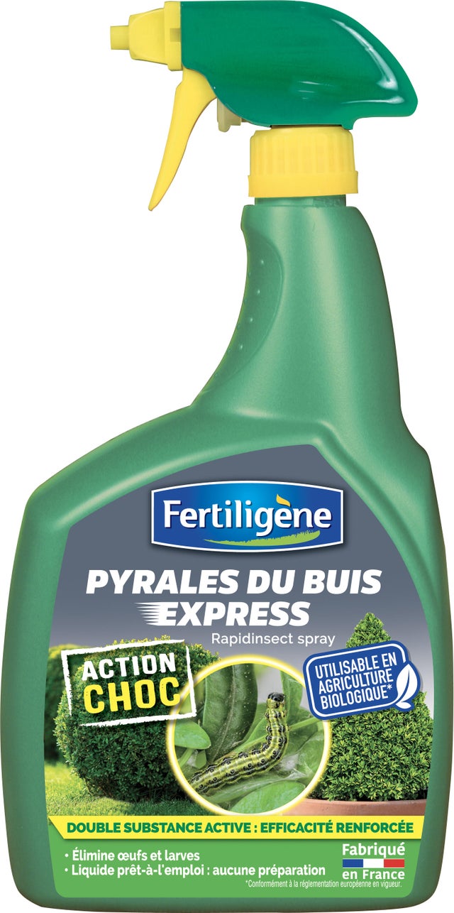 Traitement des maladies pyrale du buis FERTILIGENE , pourtous végétaux, 700ml