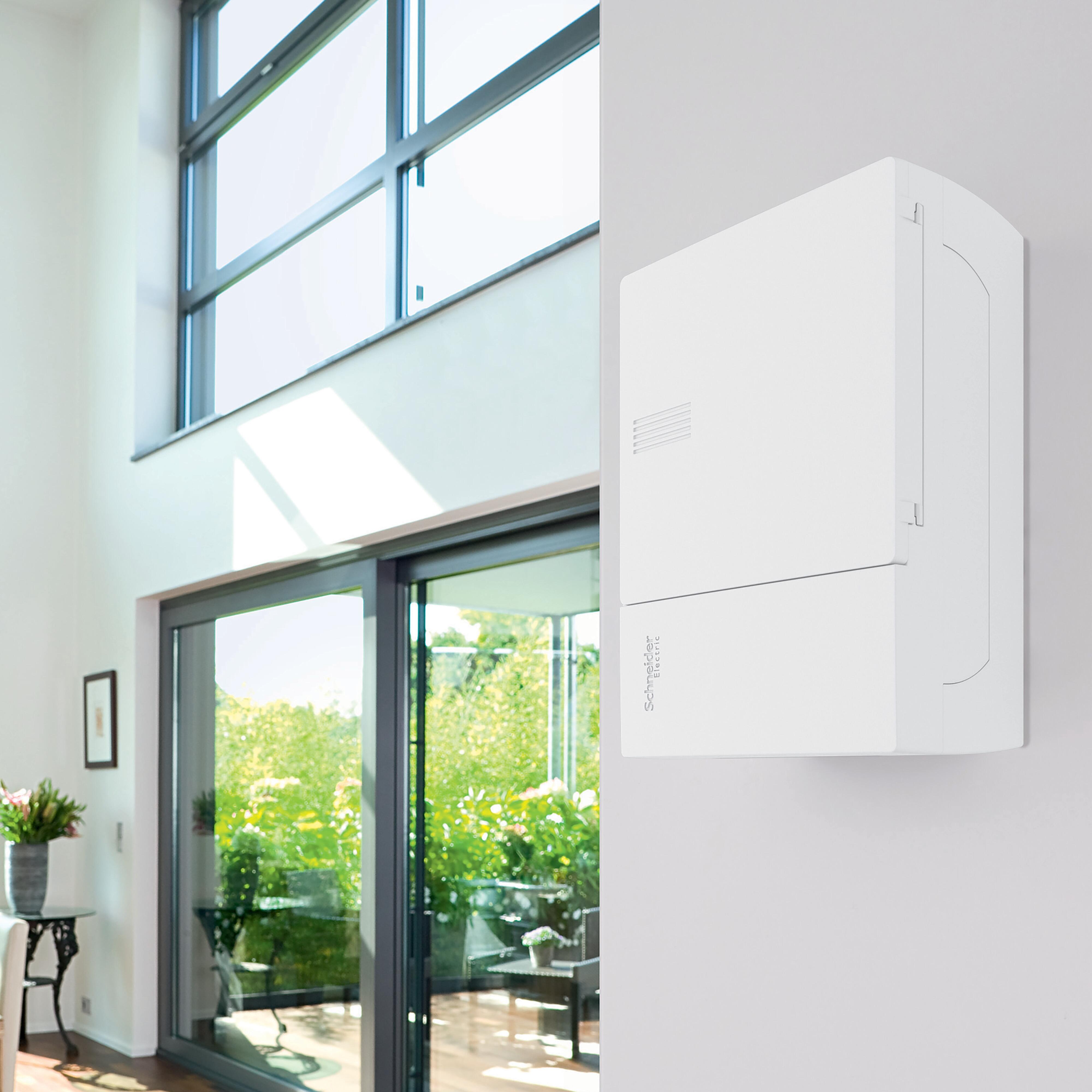 Tableau électrique nu 1 rangée 6 modules Pragma SCHNEIDER ELECTRIC - 2