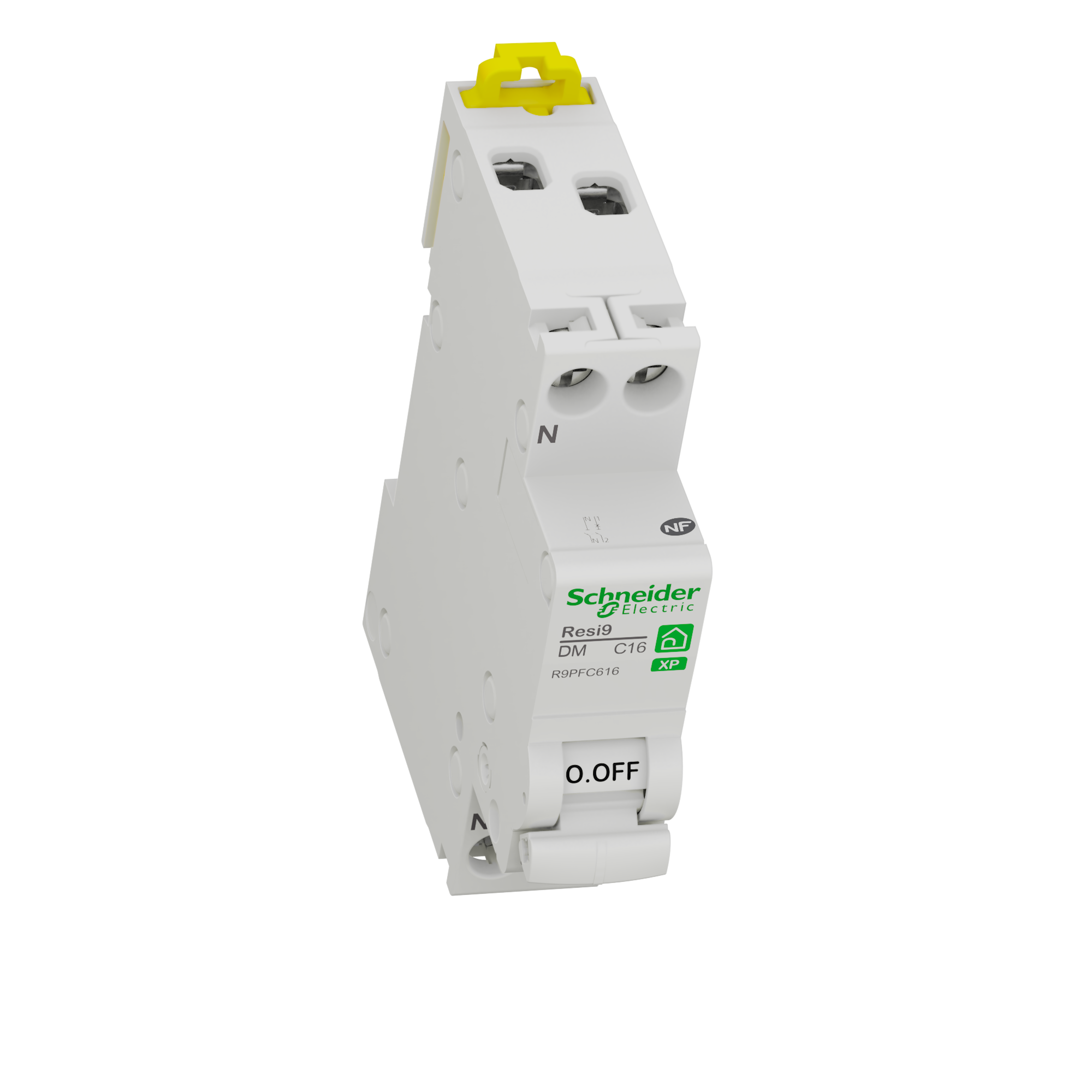 Disjoncteur modulaire 16A courbe C Resi9 XP, SCHNEIDER ELECTRIC - 6