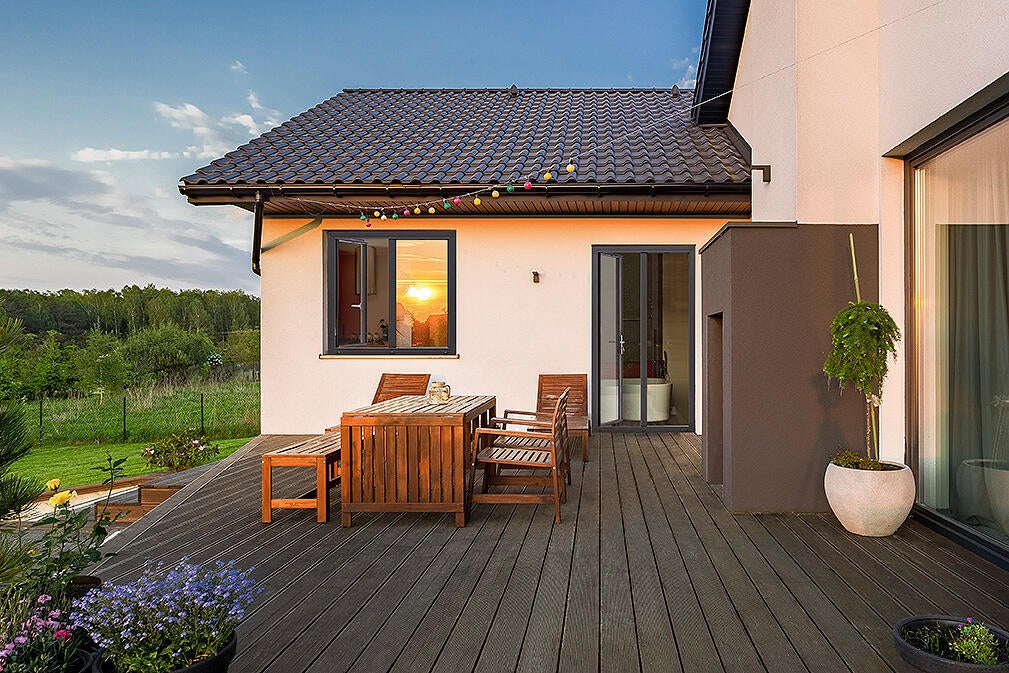 Porte fenêtre alu Essentiel H.225xl.140cm 2 vantaux gris anthracite - 3