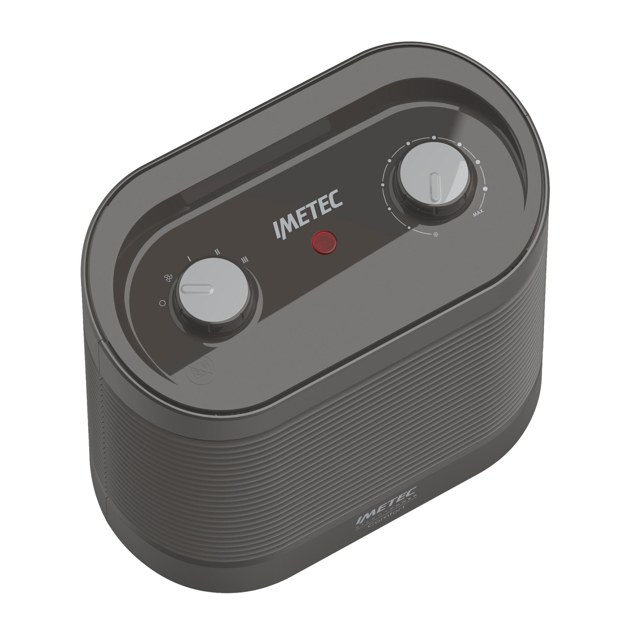 Termoventilatore elettrico IMETEC SilentPower nero - 5