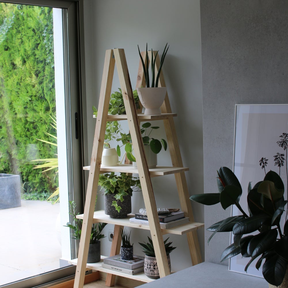 DIY : fabriquer une étagère pour plantes