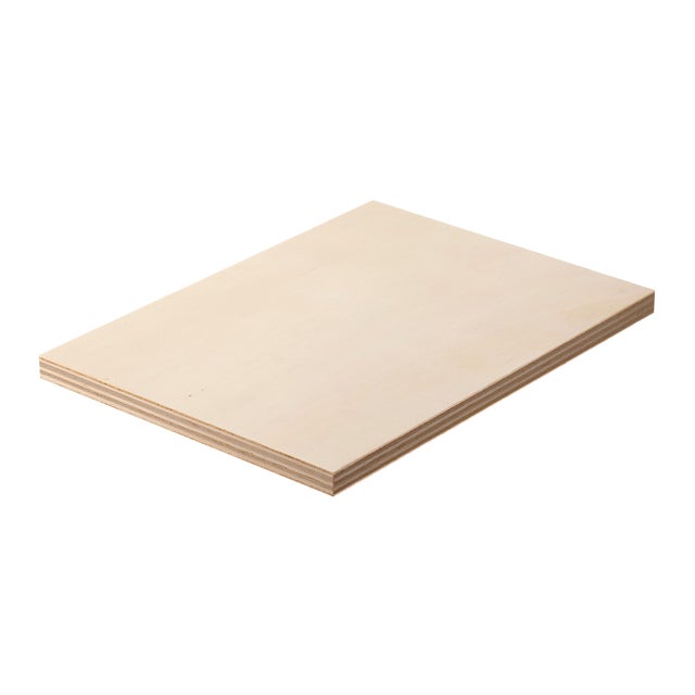 Pannello multistrato L 250 x H 122 cm Sp 15 mm naturale, pioppo