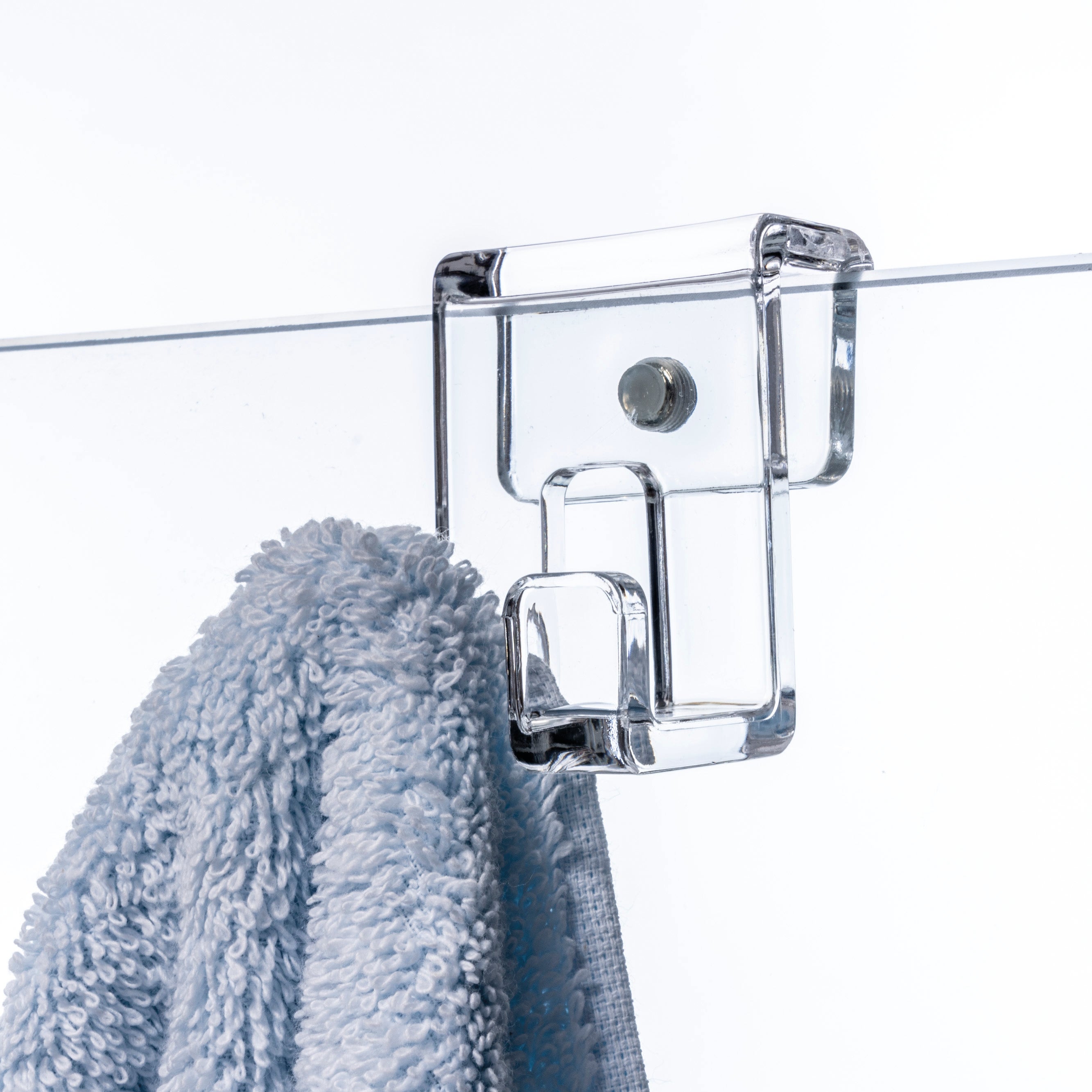 Gancio da appendere Bright in pvc trasparente lucido, max 0.5 Kg - 2
