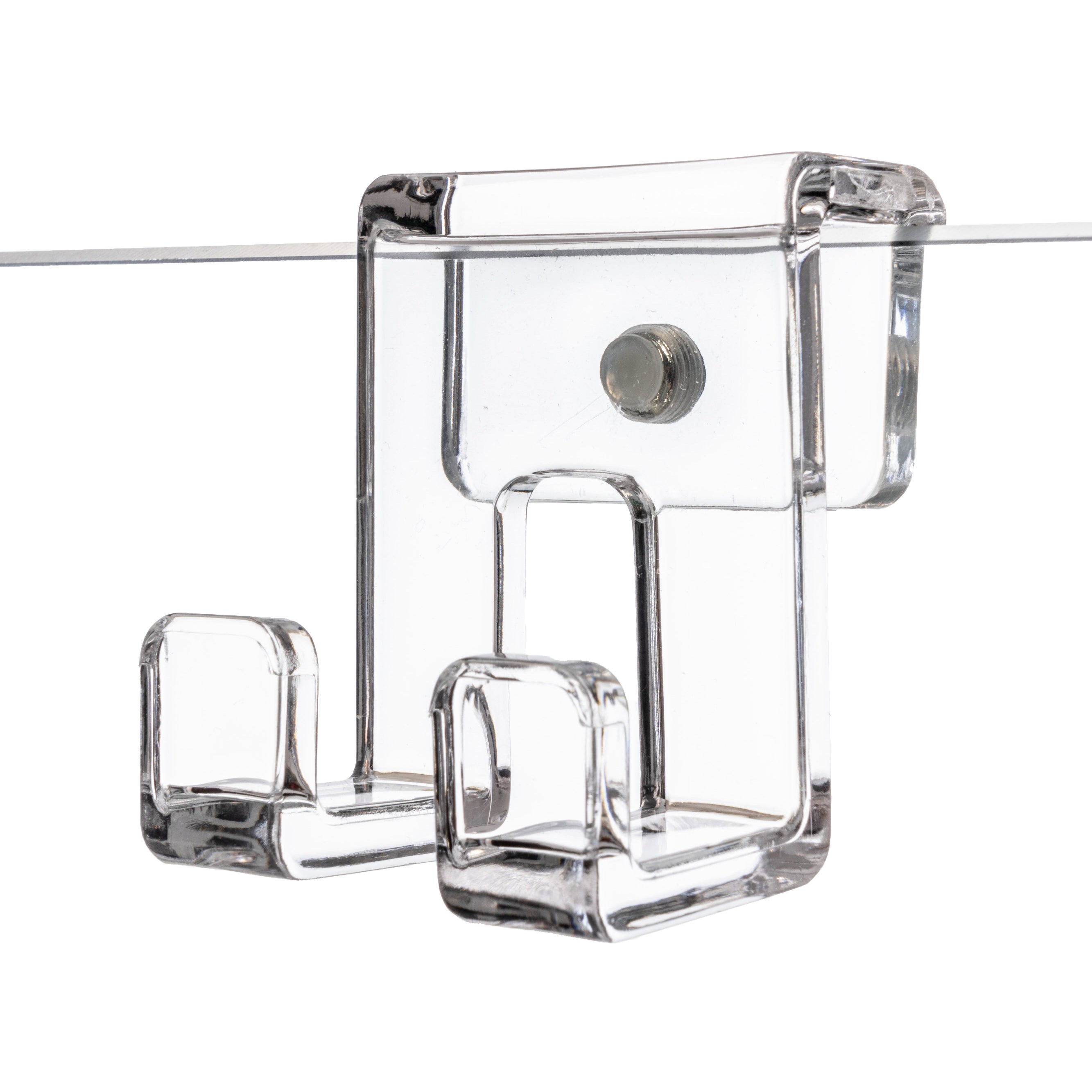 Gancio da appendere Bright in pvc trasparente lucido, max 0.5 Kg - 5