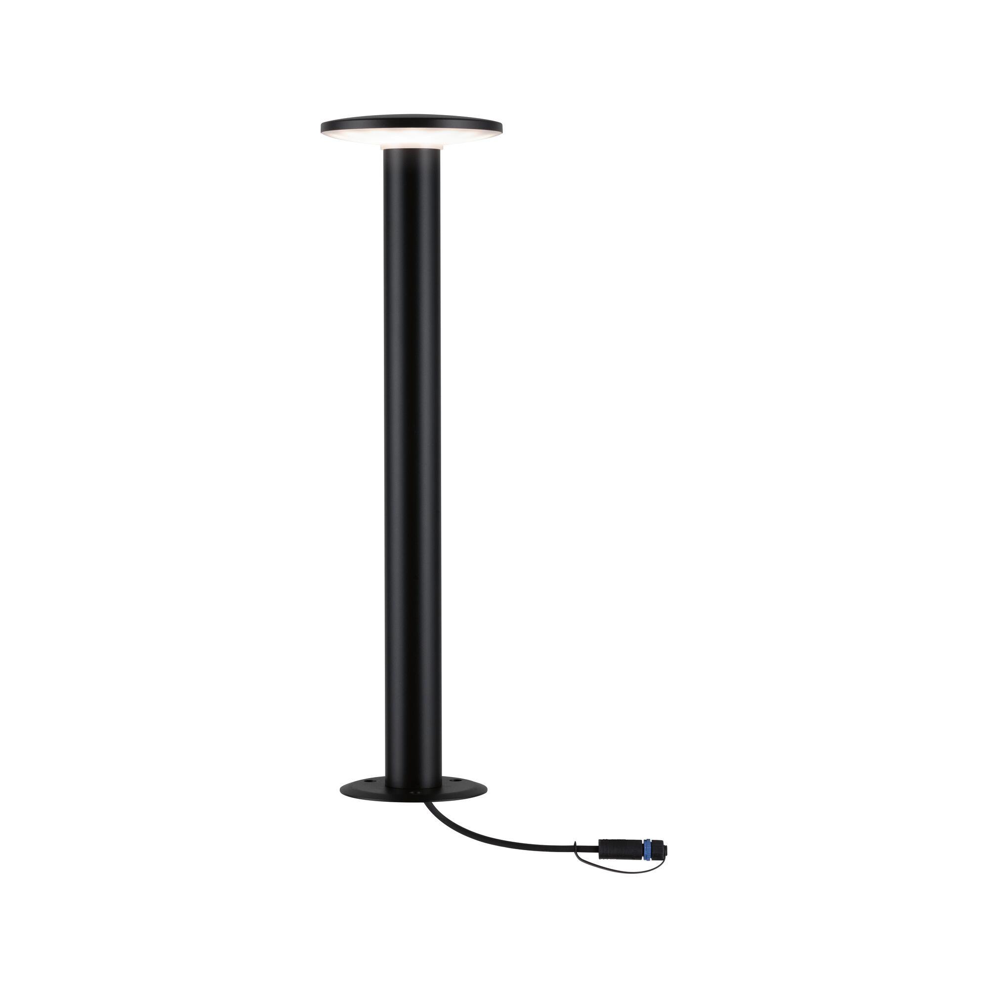 Potelet / borne extérieur Plug & Shine IP44 3000K 580lm noir, PAULMANN - 9