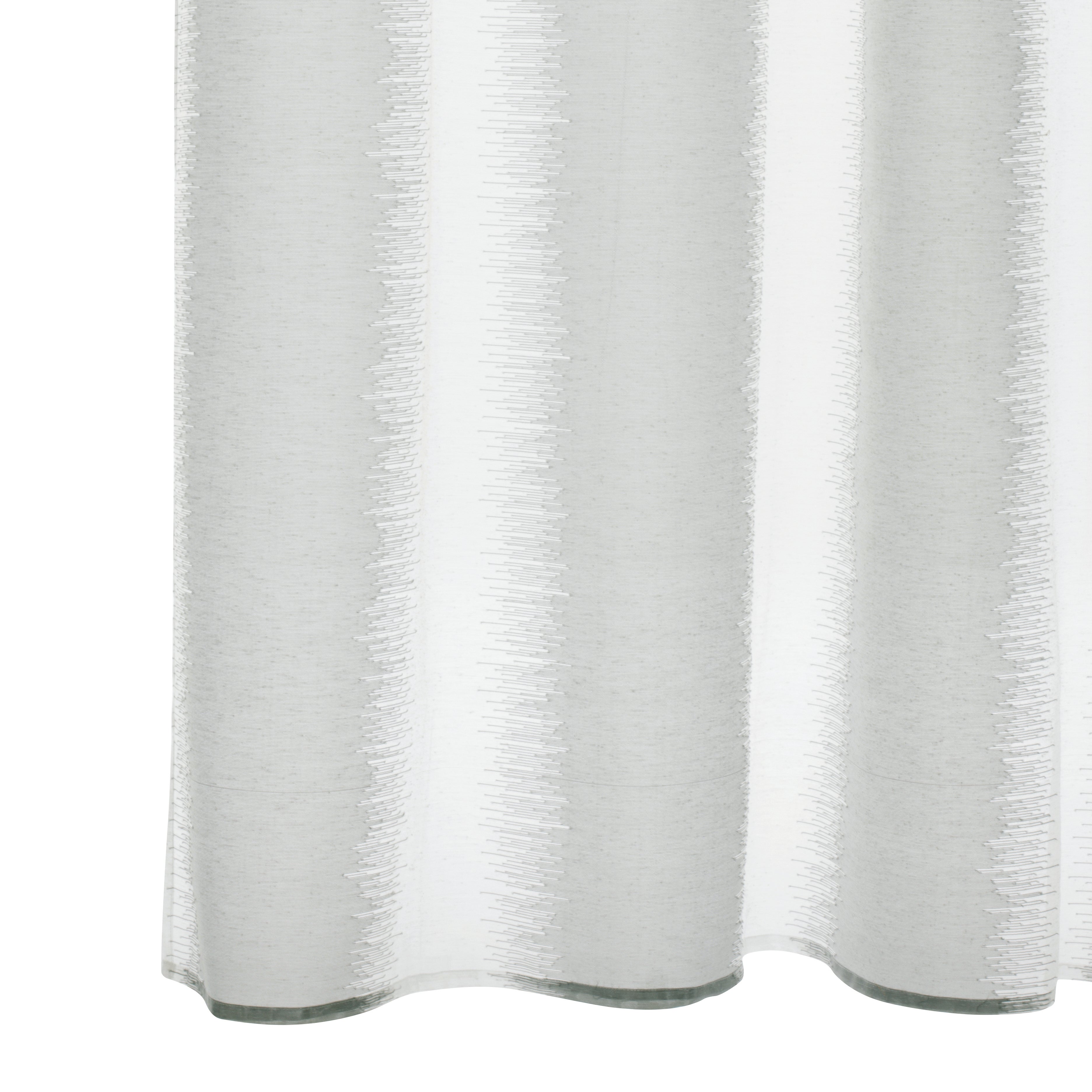 Tenda INSPIRE Voile Diamant grigio, occhiello 140x280 cm - 6