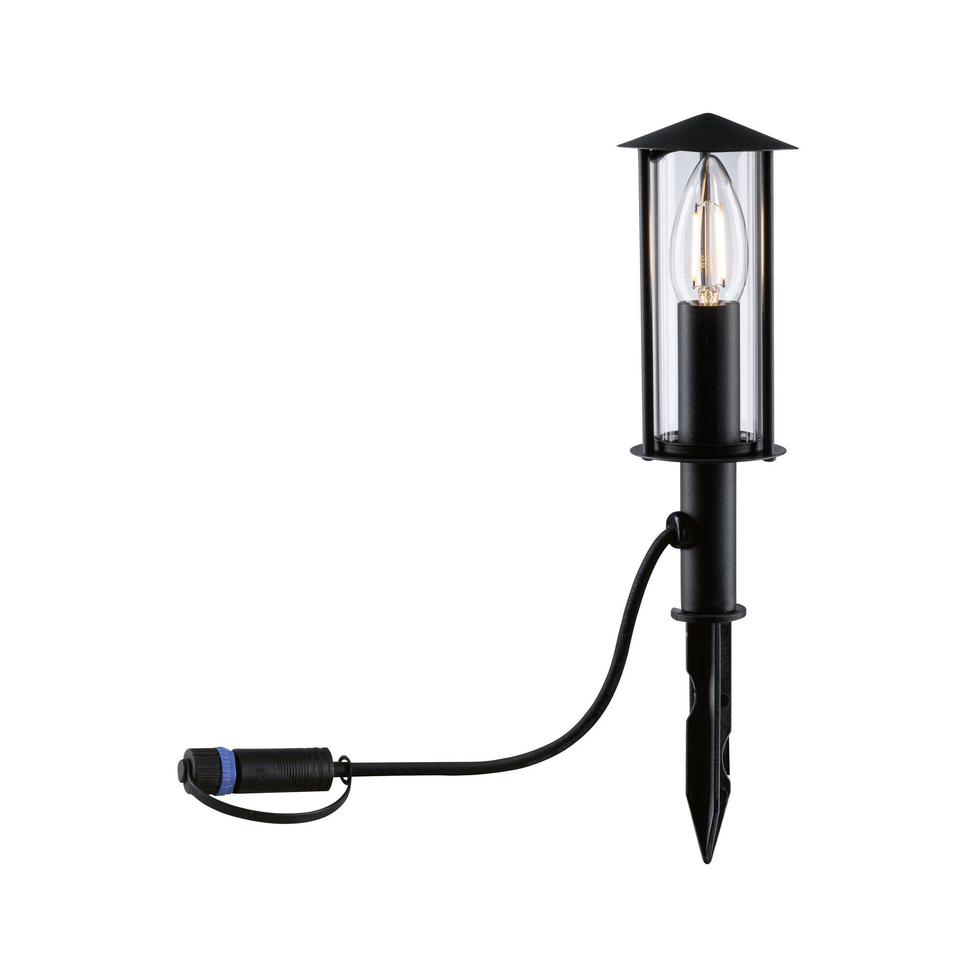 Mini borne extérieure Plug & Shine Classic IP44 160lm 3000K métal noir, PAULMANN - 7
