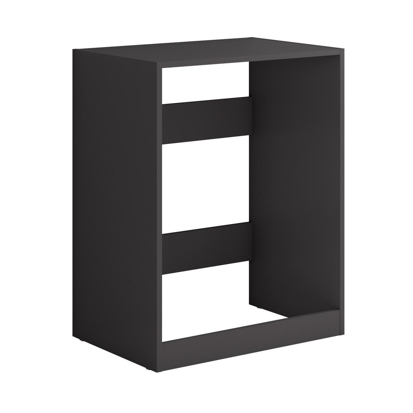 Mobile coprilavatrice Desi in truciolare grigio ombra P 70 x L 49 x H 90 cm - 2