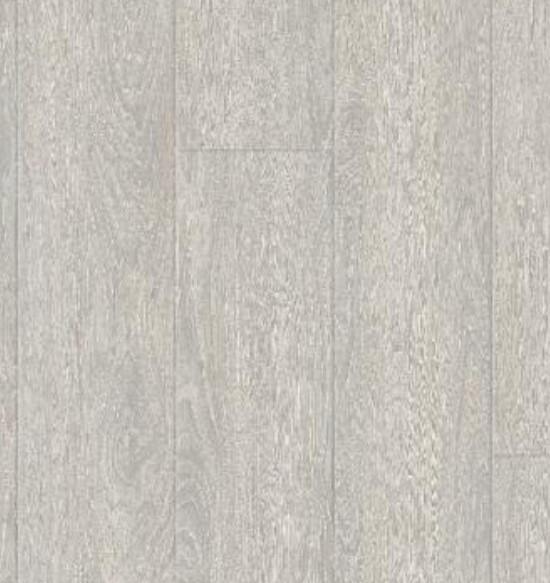 Suelo vinílico SPC clic forte Kinvarra efecto madera blanca ARTENS GR105 Con base integrada