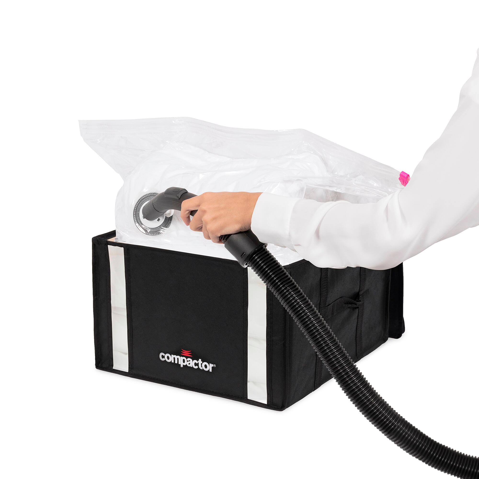 Sacco contenitore salvaspazio sotto-vuoto Black Edition M 125LT COMPACTOR L 42 x H 25 x P 40 cm - 3