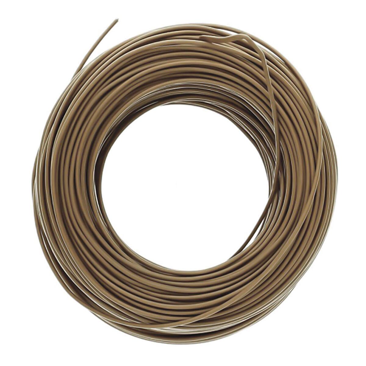 Cavo elettrico flessibile FS18 4 x 1.5 mm² L 10 m LEXMAN marrone matassa - 2