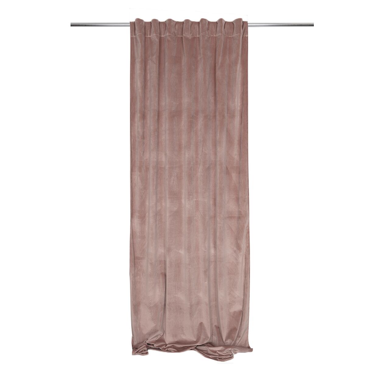 Tenda Misty rosa antionde, passanti nascosti 135x280 cm - 11