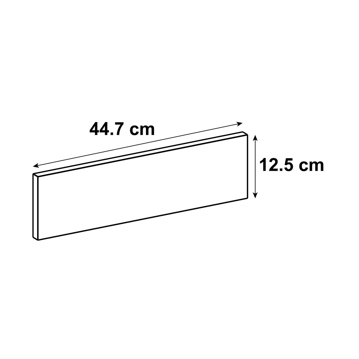 Frente gaveta de cozinha Delínia Roma 45X13 cm - 4