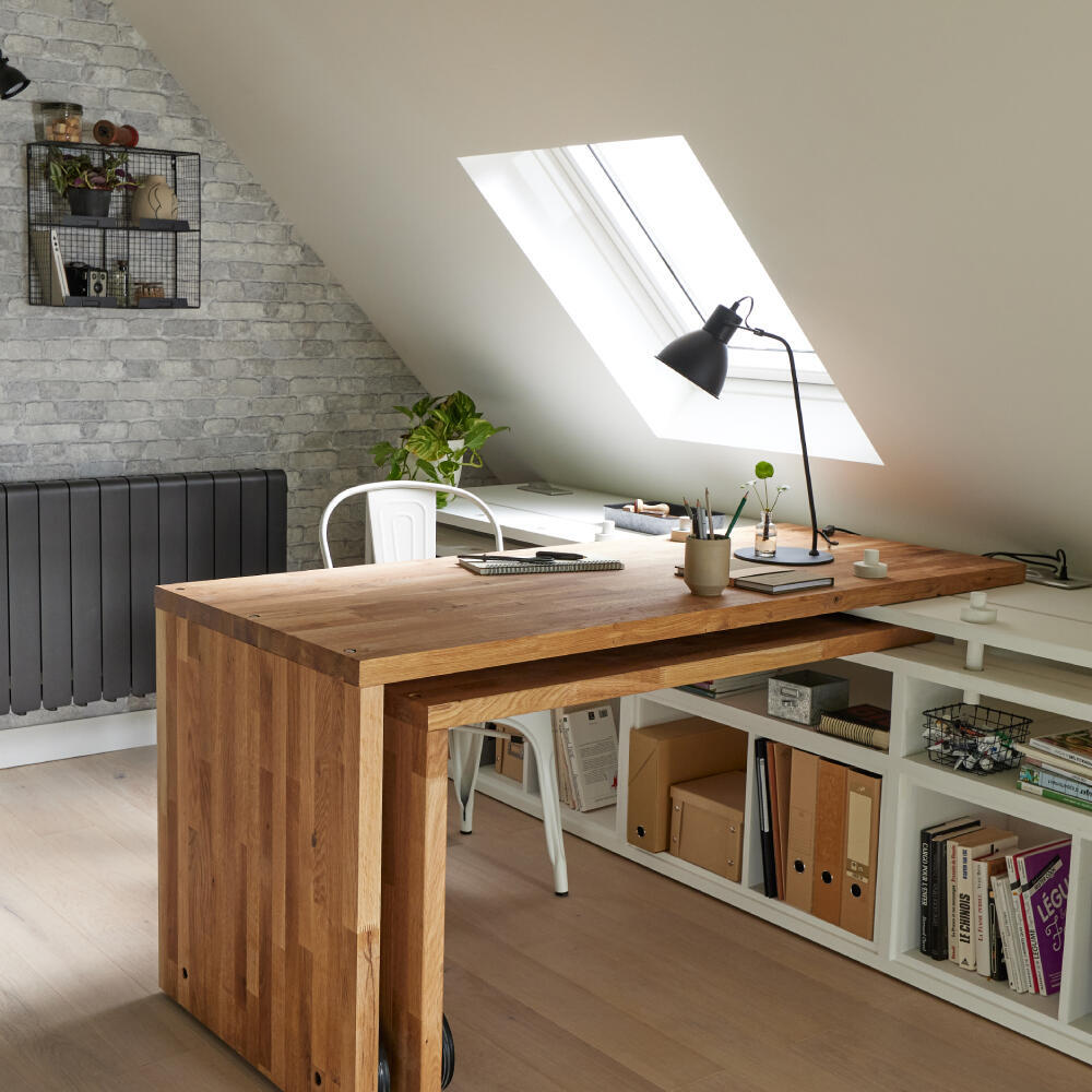 Meuble Home-Studio DIY (fait maison) Plan de travail et Bois : Leroy Merlin