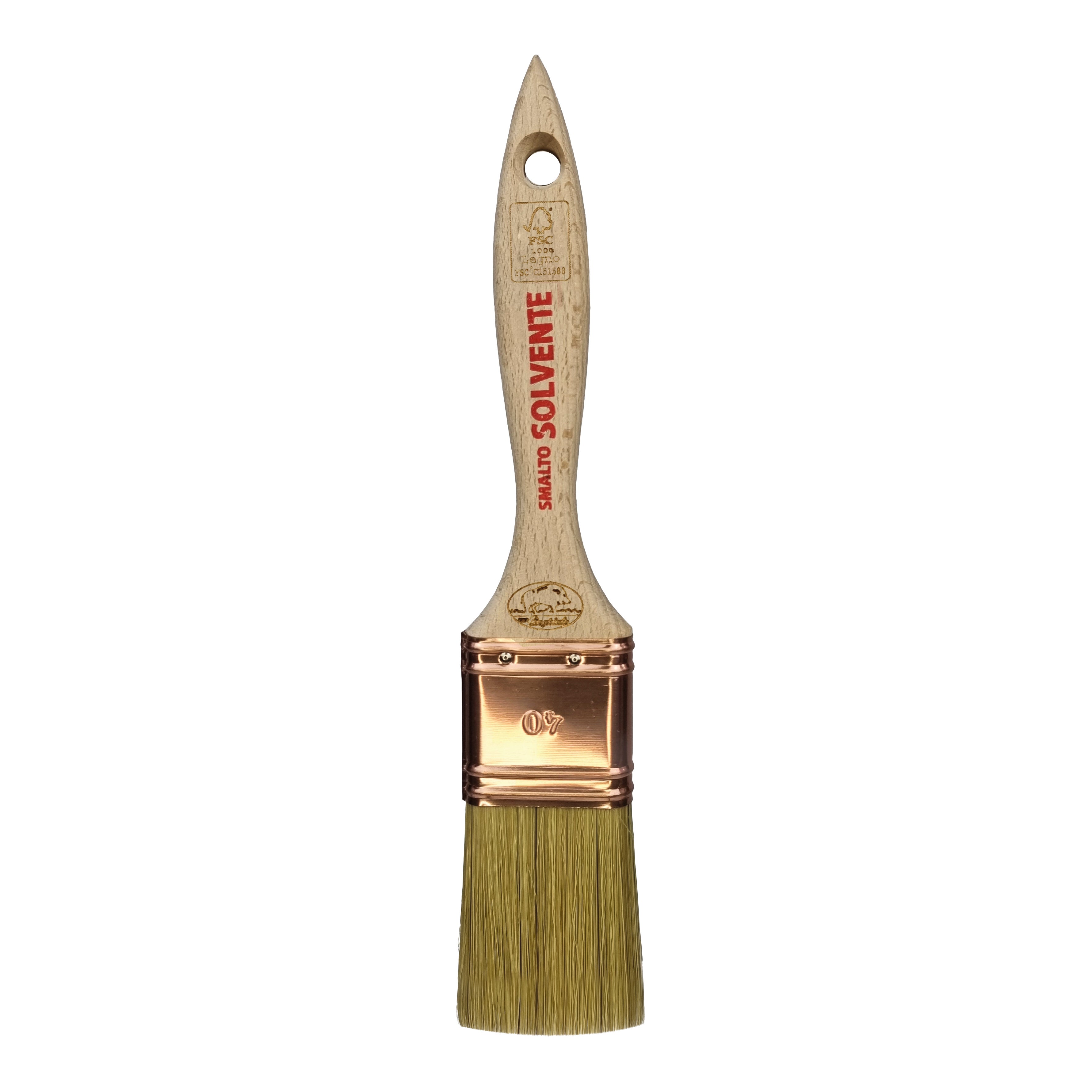 Pennello 40 mm per vernice a base solvente PENNELLI CINGHIALE - 3