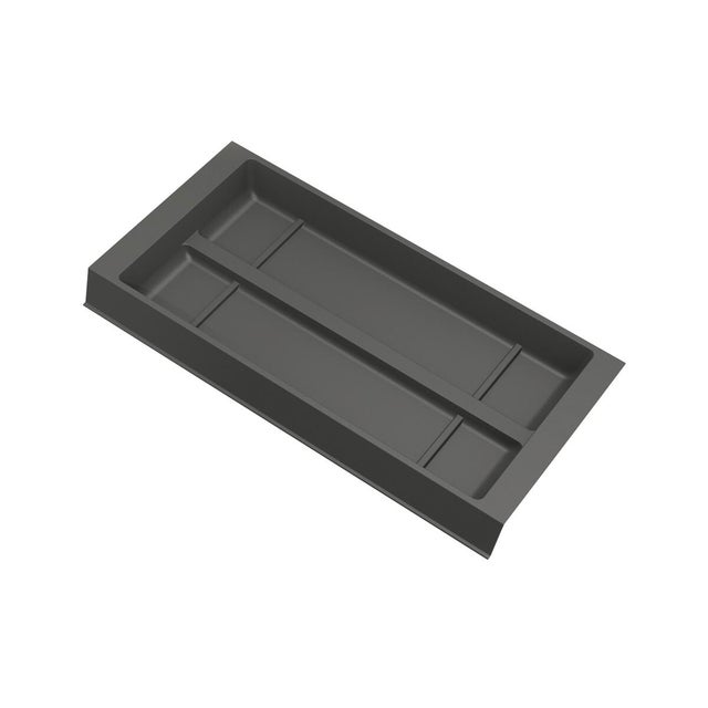 Portaposate Orion universale 2 moduli L 24 x P 24 x H 24 cm grigio