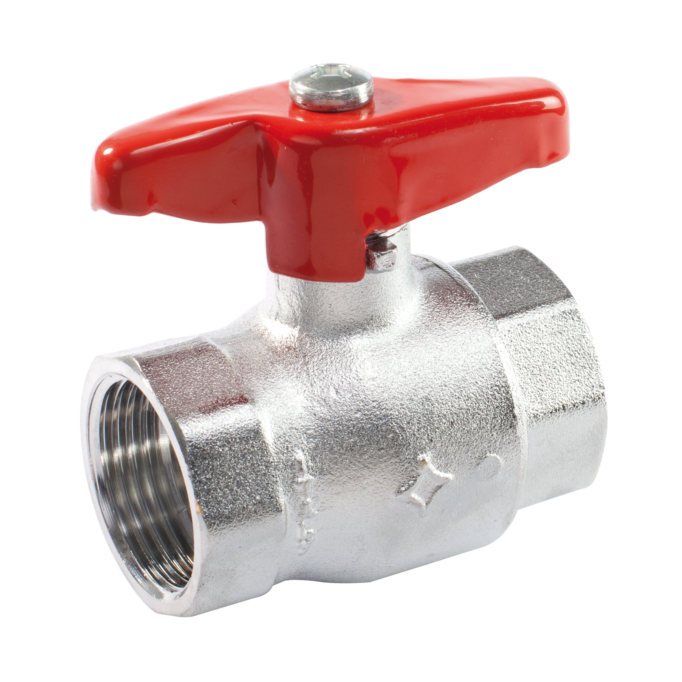 sourcing map 4 mini valvole a sfera in ottone per acqua, G1/4