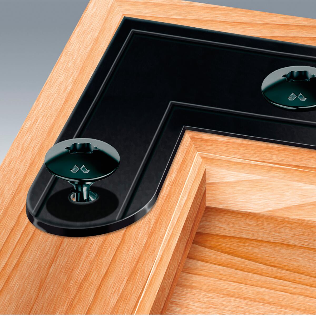 Vite MUSTAD Panelvit® FC testa bombata T30 in acciaio zincato Ø6XL40 mm - 3