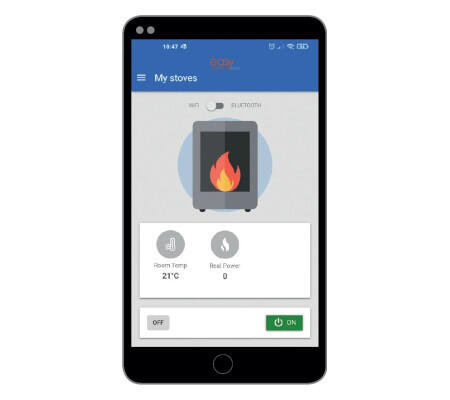 poêle à granulés pilotage à distance - 3