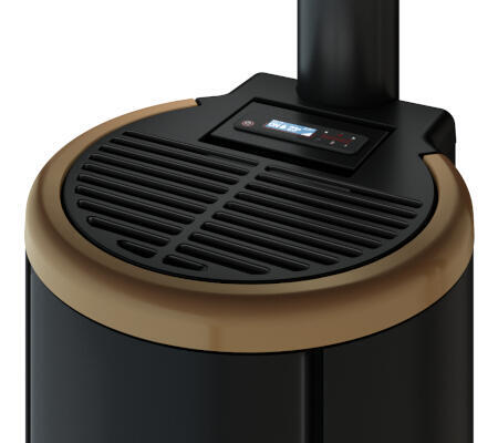 poêle à granulés chrome airtight freepoint - 5