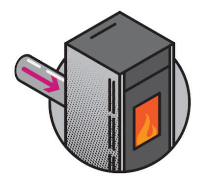 Poêle à granulés FREEPOINT Accent Air : Airtight est la technologie de FreePoint qui rend les poêles étanches - 6