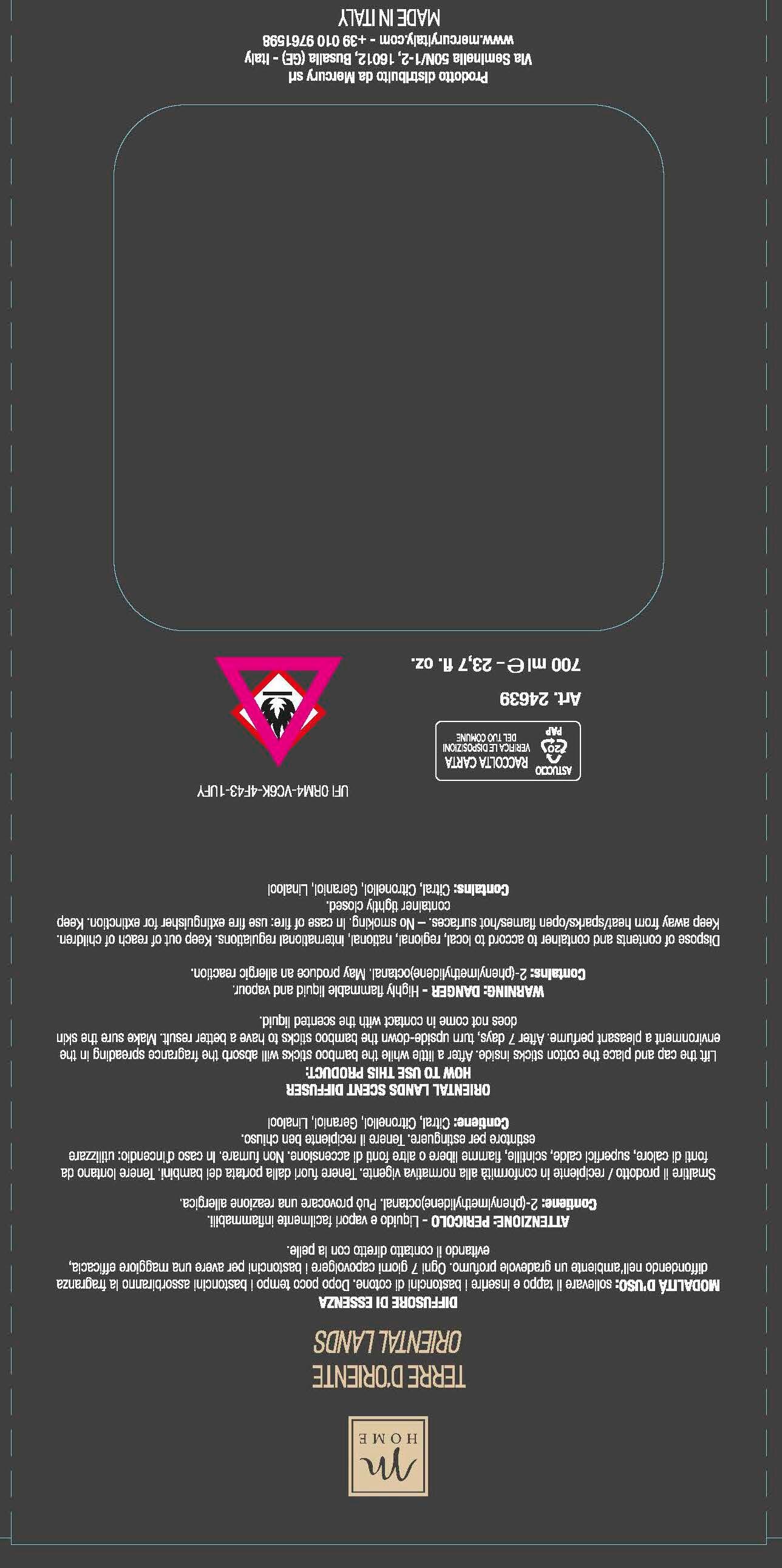 Diffusore terre d'oriente 700 ml - 4